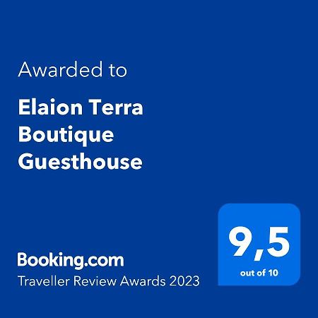 Elaion Terra Boutique Guesthouse Theologos  Экстерьер фото